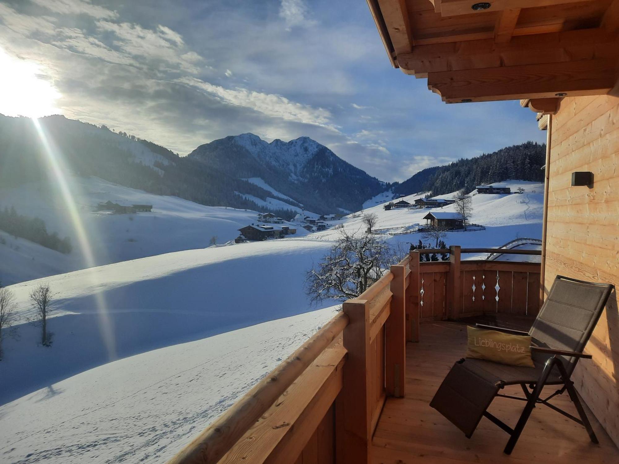 Sonnenappartements Madlstatthof Wildschoenau Exterior foto